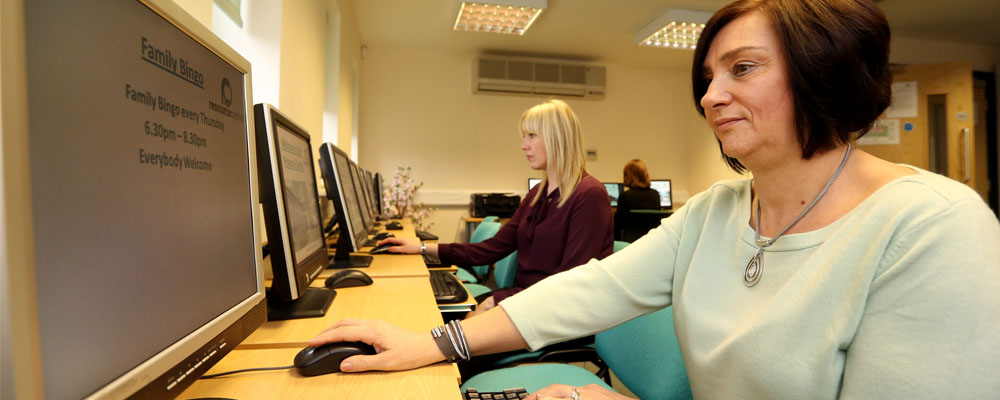 A wide range of training facilities including an IT suite are available at the Resource Centre.